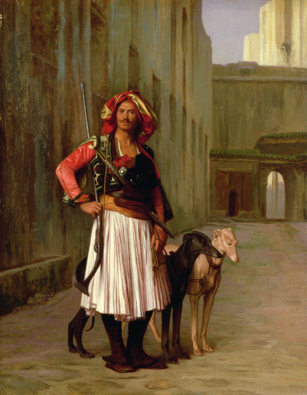 Kairói Arnaut, 1871 alkotó: Jean Leon Gerome