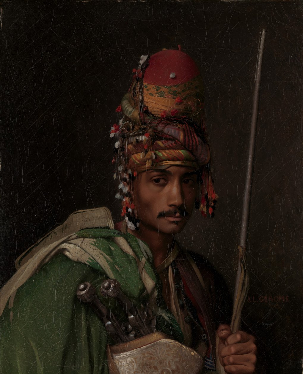 Bashi-Bazouk, kb. 1868-69. alkotó: Jean Leon Gerome