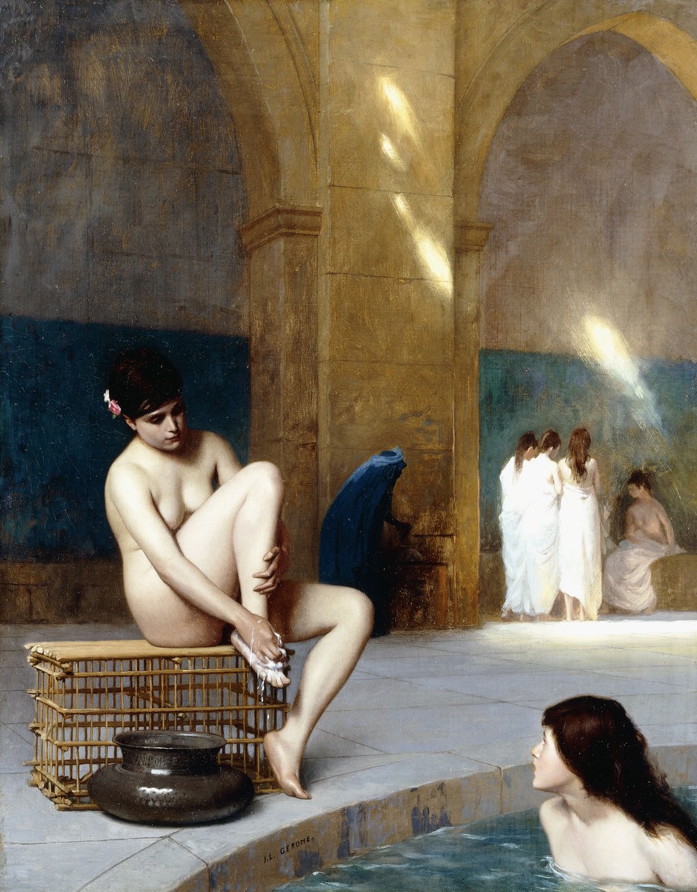 Meztelen nő, 1889 körül alkotó: Jean Leon Gerome