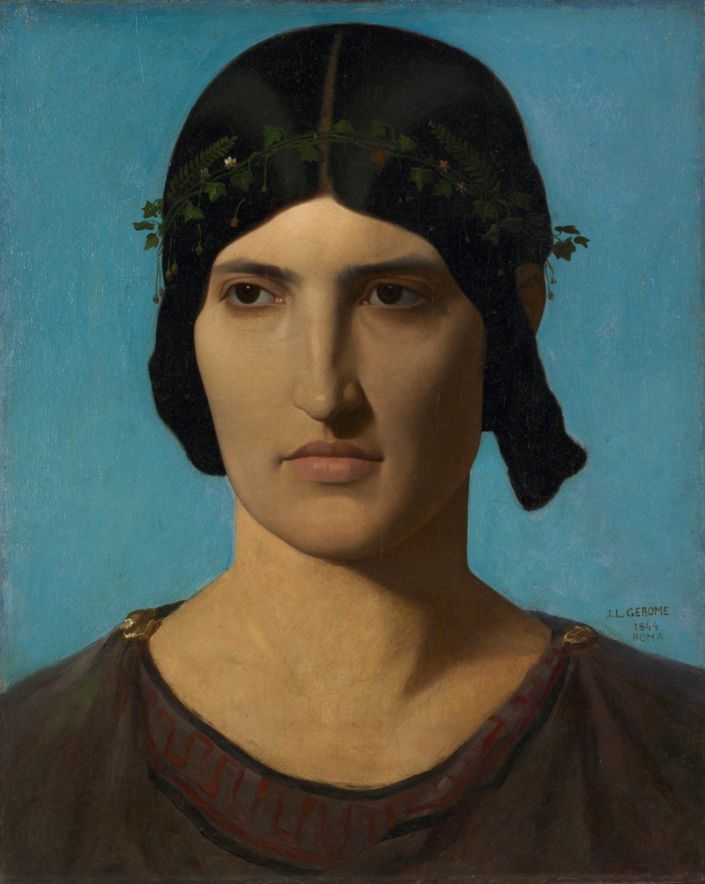 Egy olasz nő feje alkotó: Jean Leon Gerome