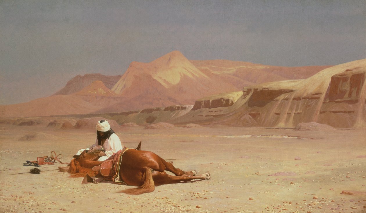 A sivatagban alkotó: Jean Leon Gerome
