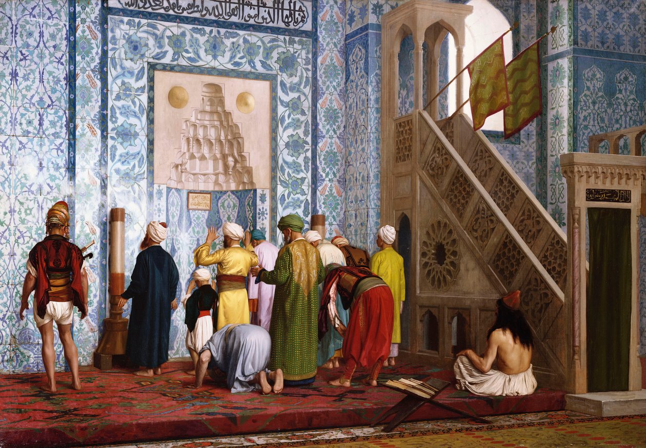 A Kék mecset, 1878 alkotó: Jean Leon Gerome