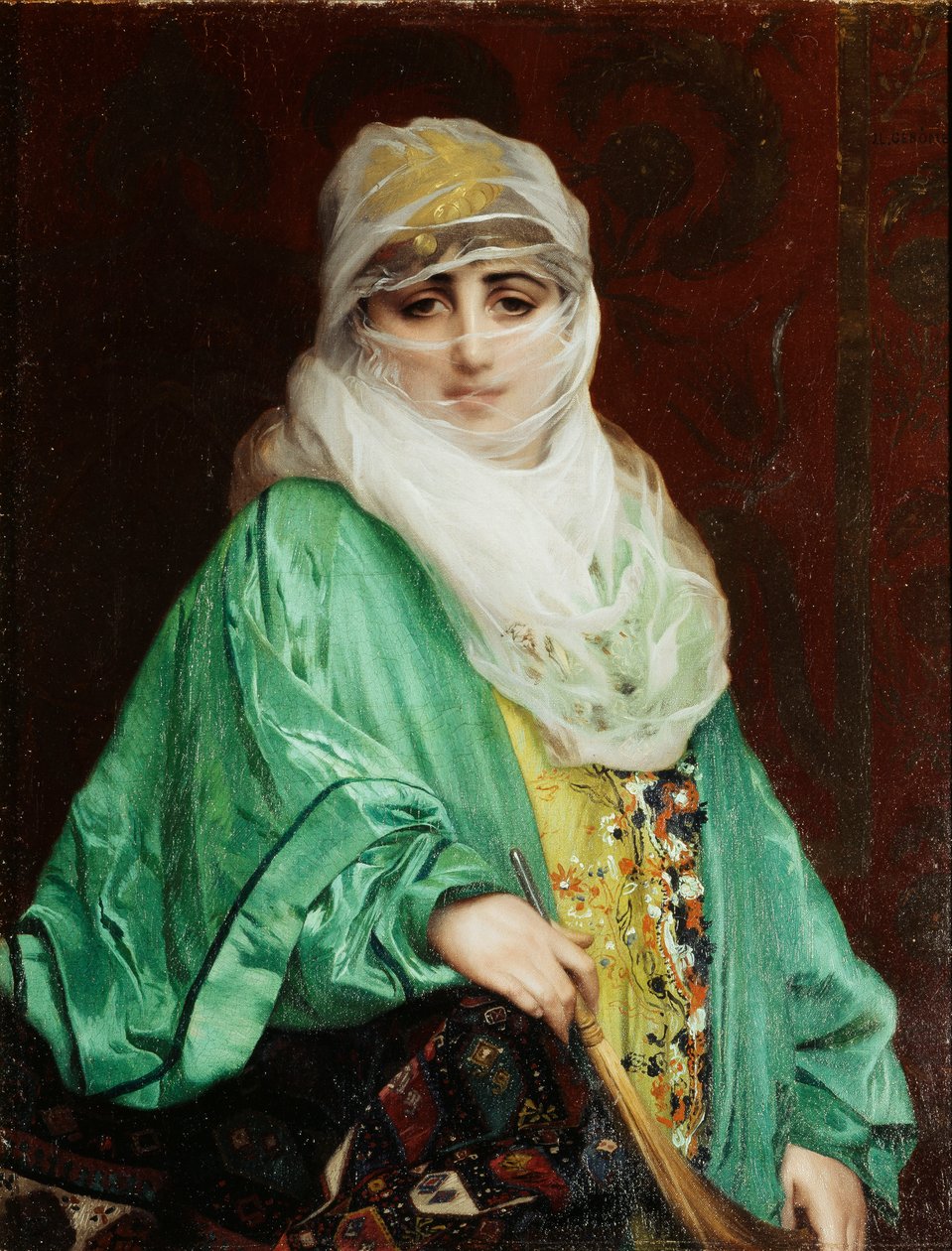 Konstantinápolyi nő, álló, 1876 körül alkotó: Jean Leon Gerome