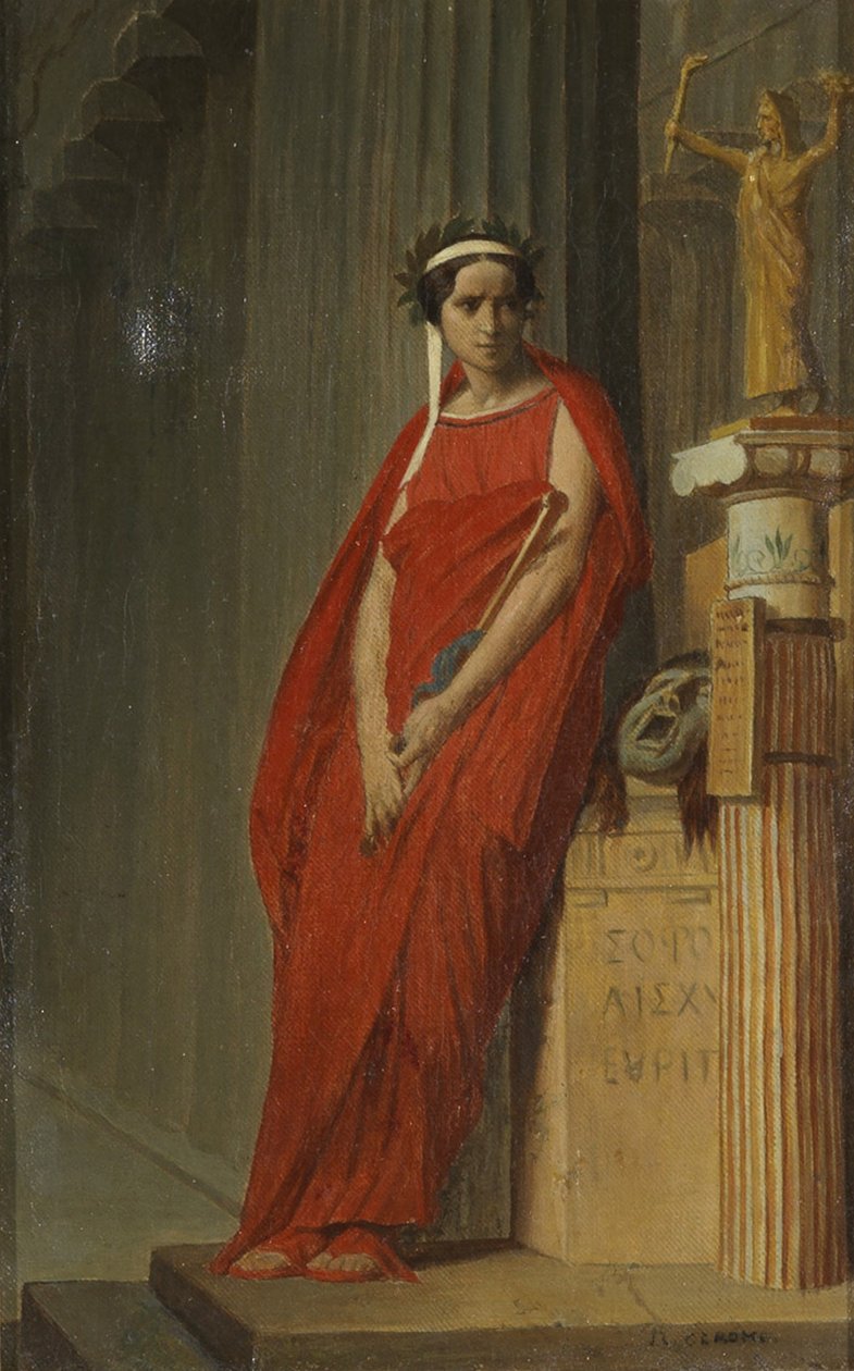 Elisa Rachel mint Phèdre alkotó: Jean Leon Gerome