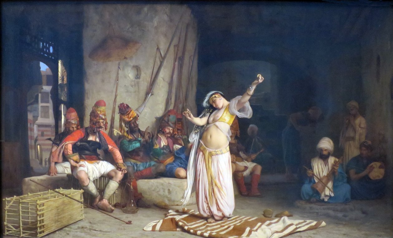 Az Almeh tánca alkotó: Jean Leon Gerome