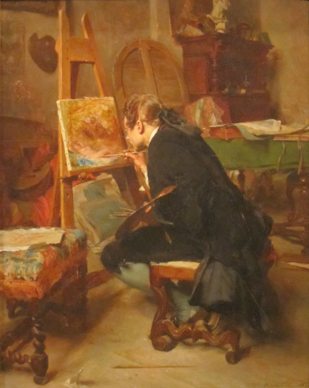 Egy festő alkotó: Jean Louis Ernest Meissonier