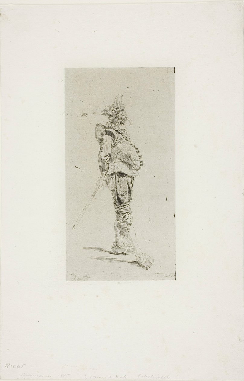 Punchinello alkotó: Jean Louis Ernest Meissonier