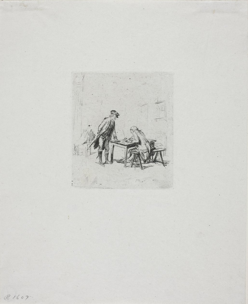 Az őrmester riporter alkotó: Jean Louis Ernest Meissonier
