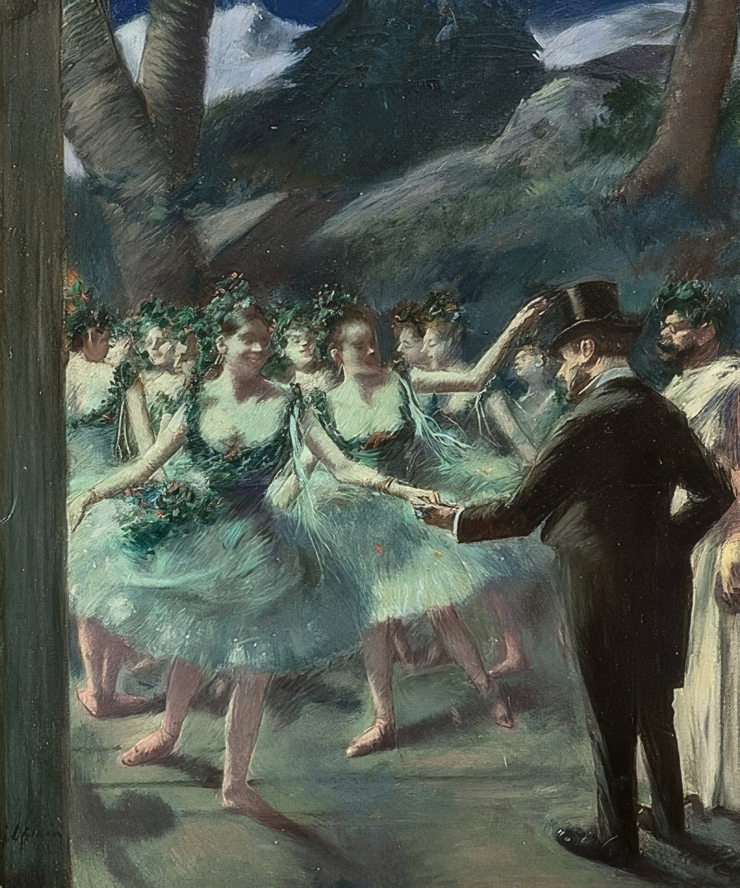 A balett. 1895 alkotó: Jean Louis Forain