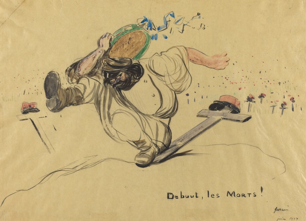 Kelj fel, a halottak!, 1917. alkotó: Jean Louis Forain