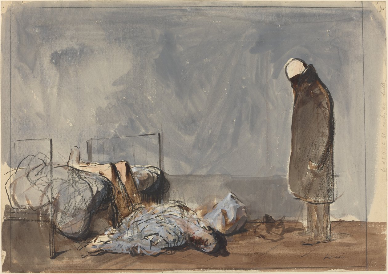 Csipkések voltak, c. 19141919. alkotó: Jean Louis Forain