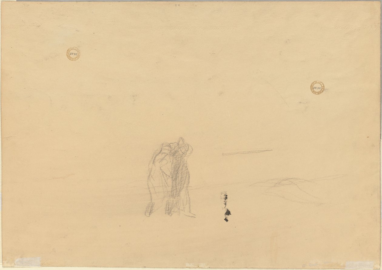 Figurák egy tájban (fordítva) alkotó: Jean Louis Forain