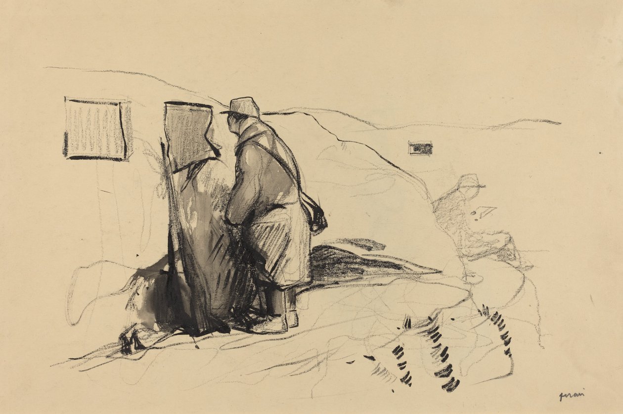 Az Árkokban alkotó: Jean Louis Forain