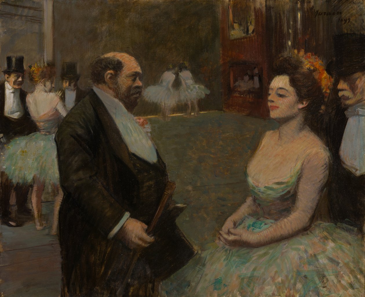 In the Wings alkotó: Jean Louis Forain