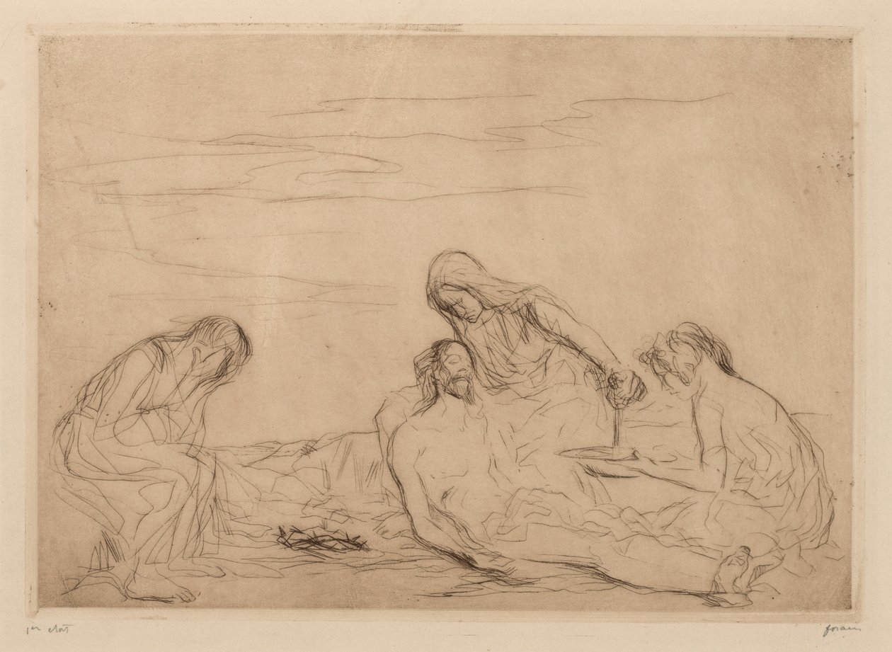 Pieta. alkotó: Jean Louis Forain