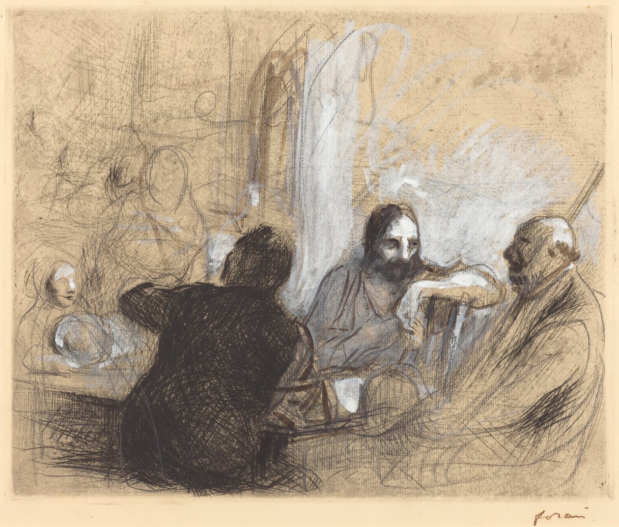 Zarándokok Emmausban alkotó: Jean Louis Forain