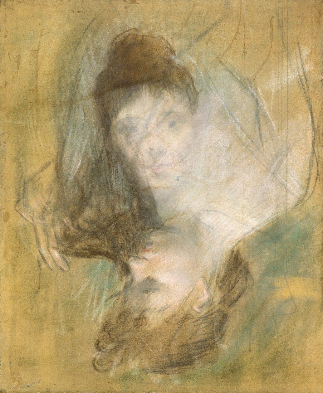 Vázlat egy nőről, 18851890. alkotó: Jean Louis Forain