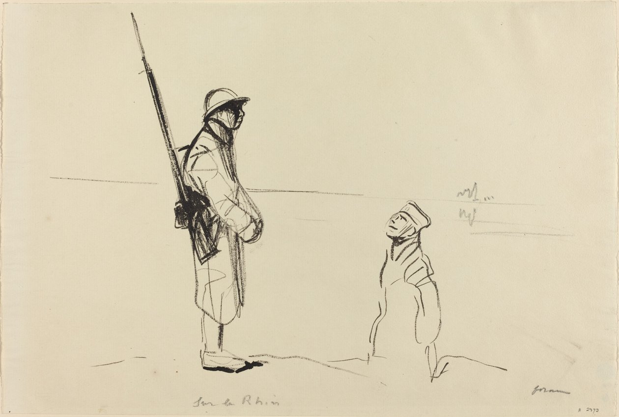 A Rajnán alkotó: Jean Louis Forain