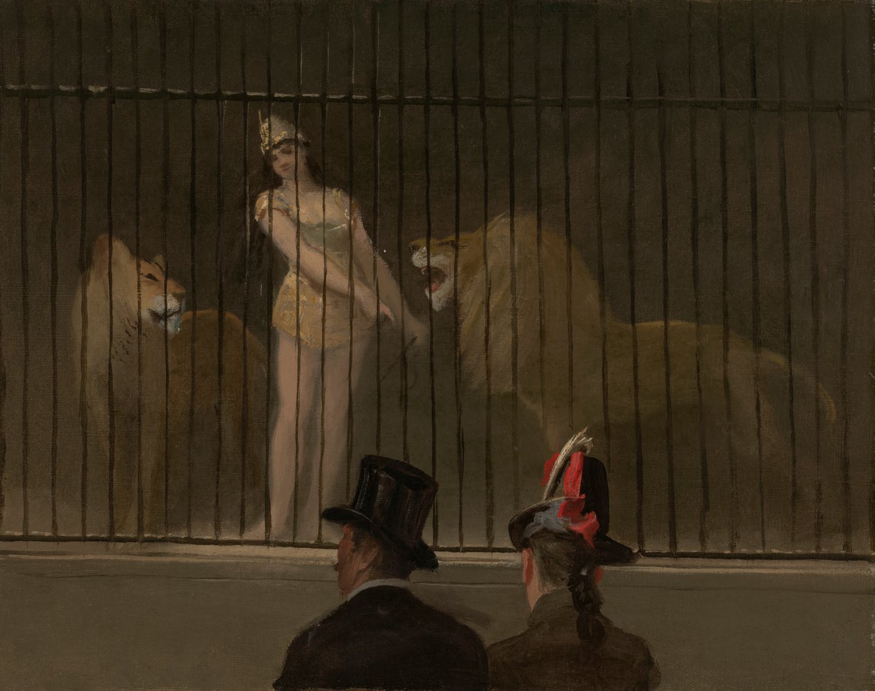 Az Oroszlánszelídítő alkotó: Jean Louis Forain