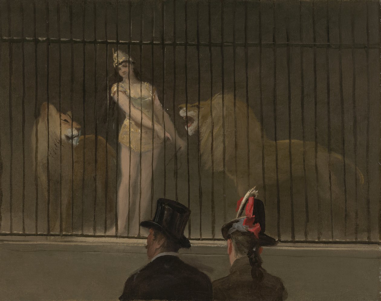 Az Oroszlánszelídítő alkotó: Jean Louis Forain