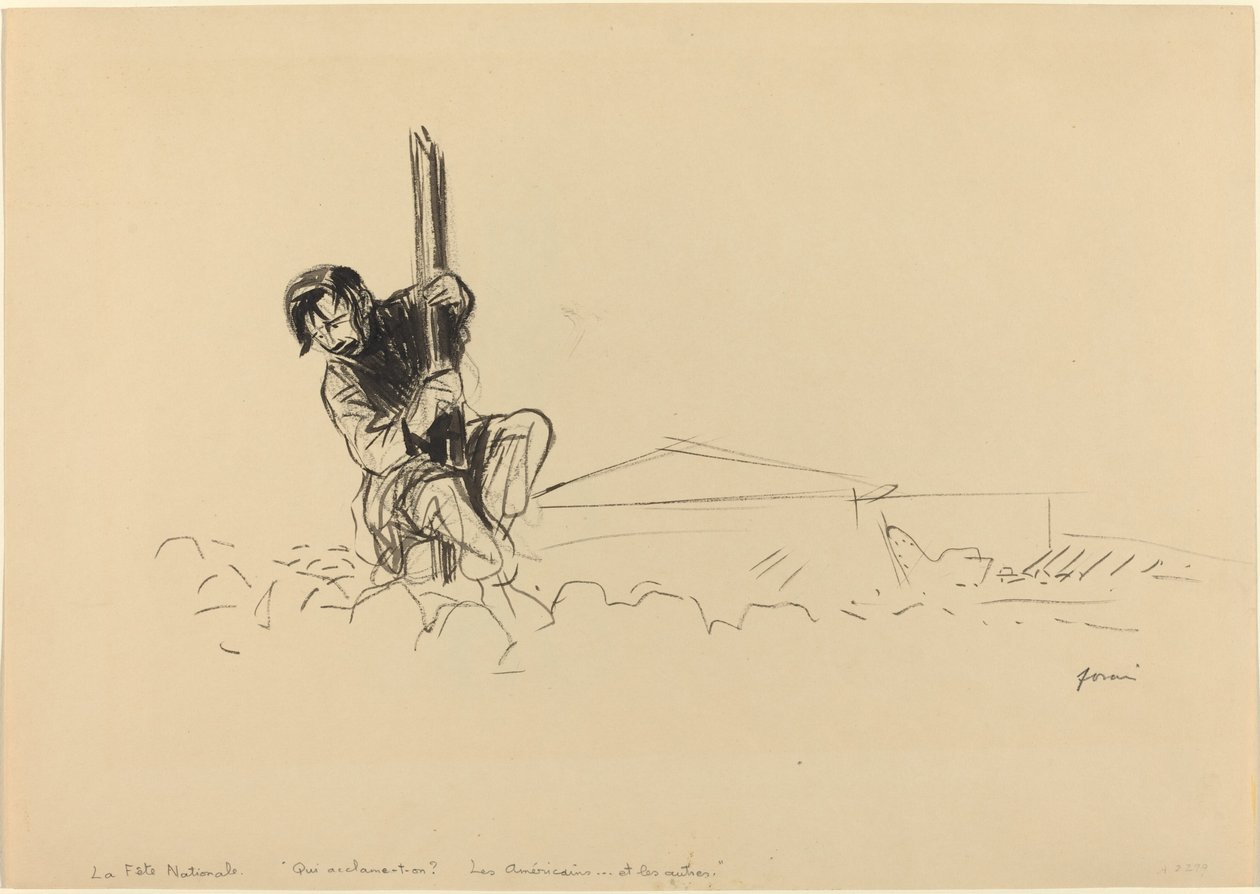 A nemzeti ünnep, 1918. alkotó: Jean Louis Forain