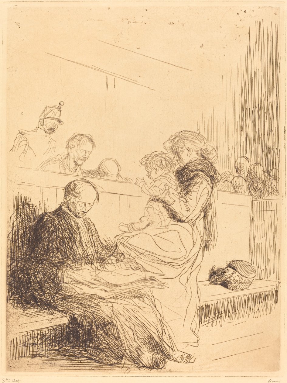 A fogoly és a gyermek alkotó: Jean Louis Forain