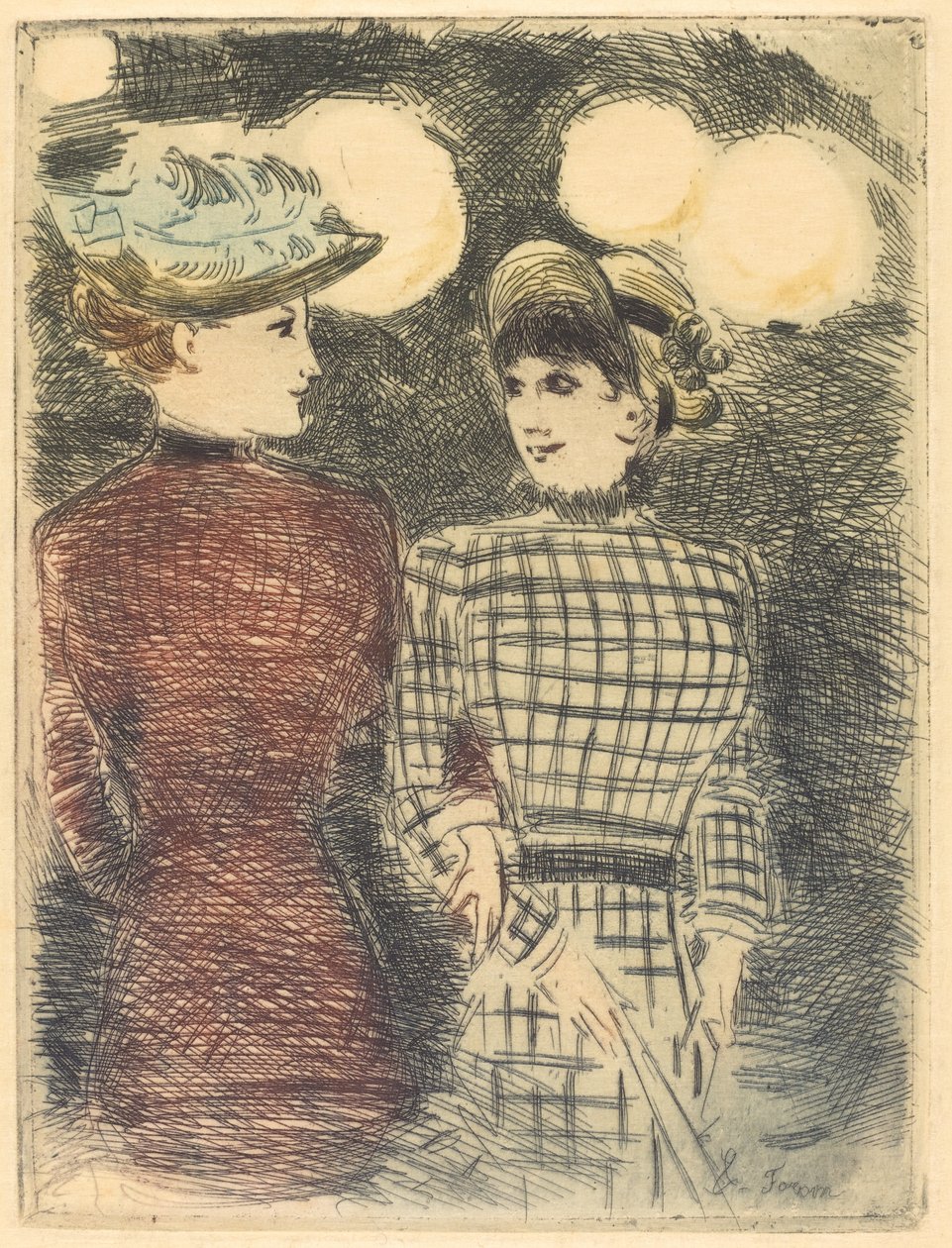 Bullierhez alkotó: Jean Louis Forain