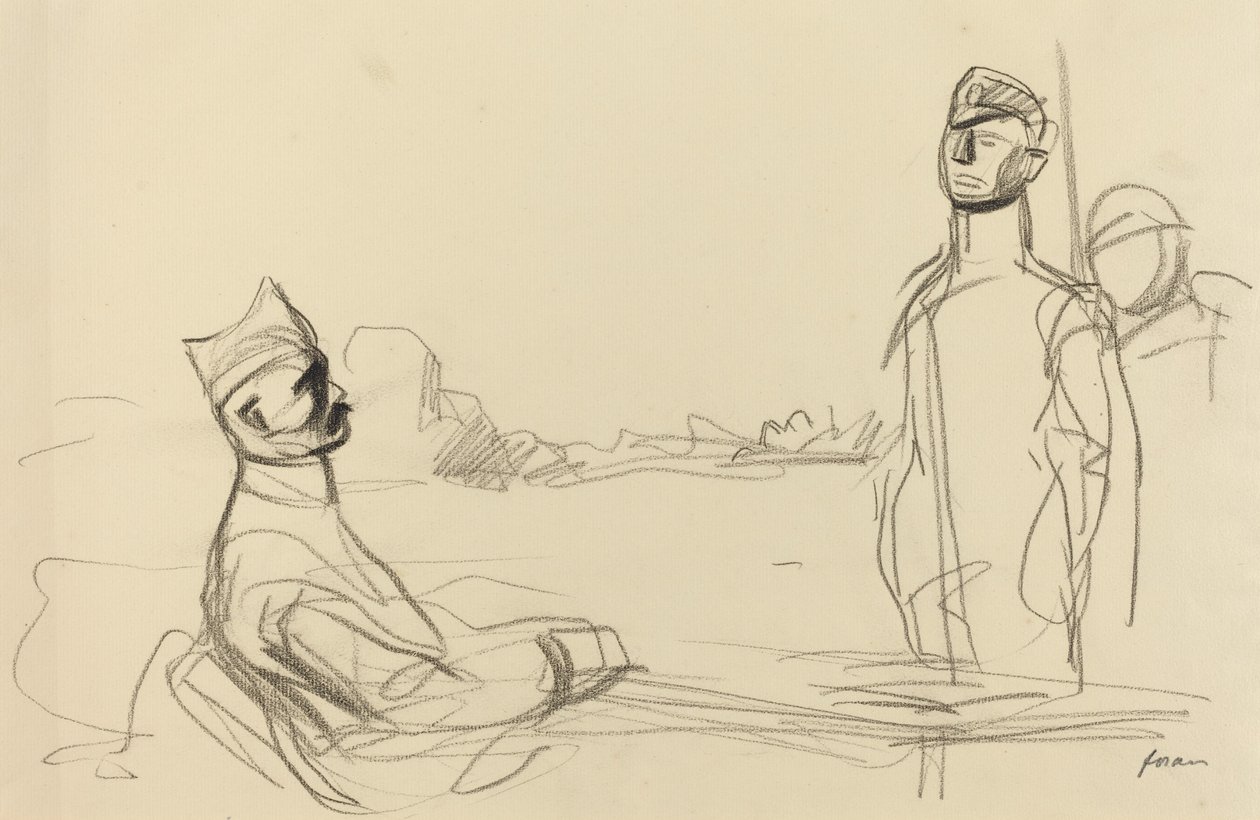 Az igazságosság felé c. 19141919. alkotó: Jean Louis Forain