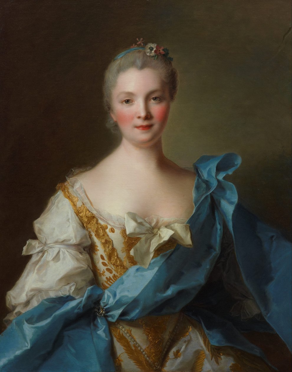 Madame de La Porte alkotó: Jean Marc Nattier