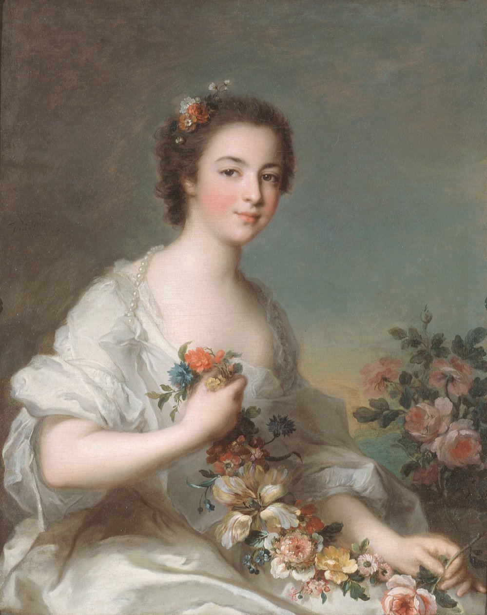 Egy hölgy portréja alkotó: Jean Marc Nattier