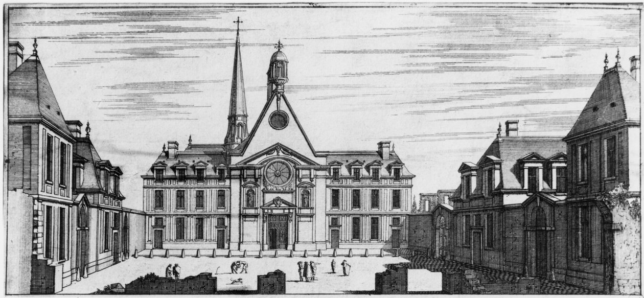 Kilátás a Hopital des Incurables-ra alkotó: Jean Marot