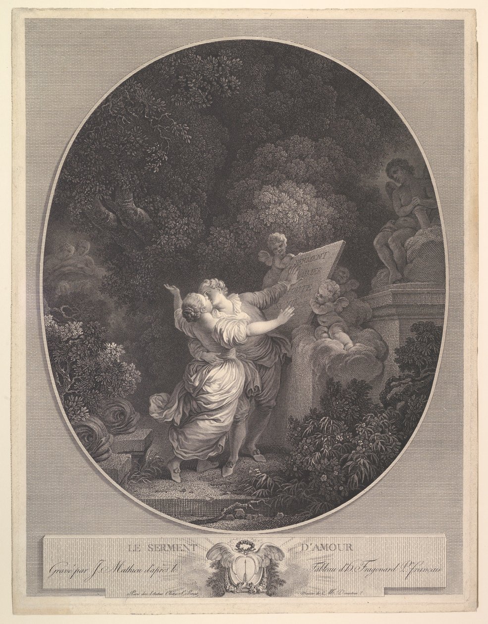 A szerelem esküje.n.d. alkotó: Jean Mathieu