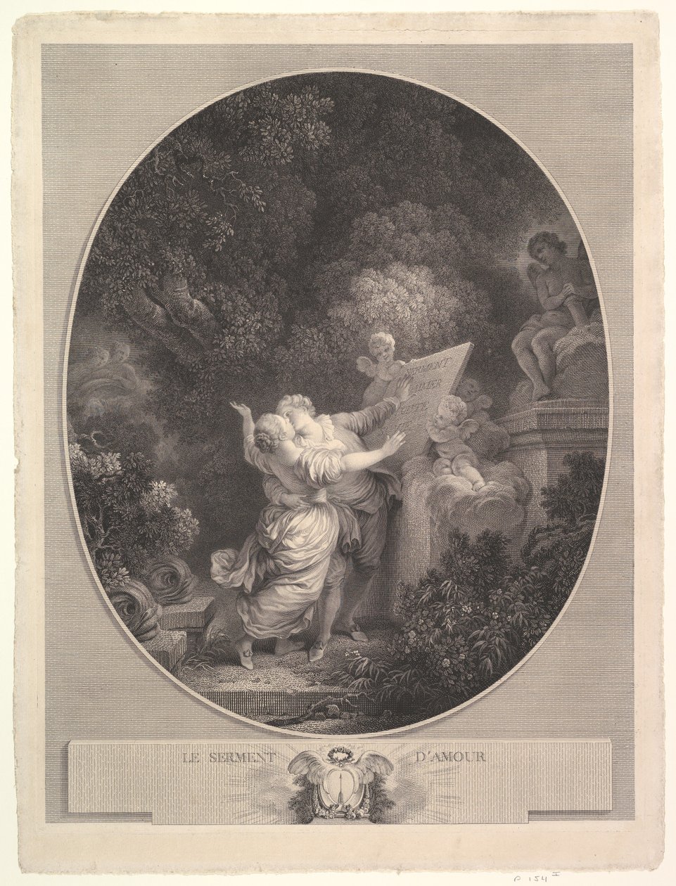 A szerelem záloga, 1786. alkotó: Jean Mathieu