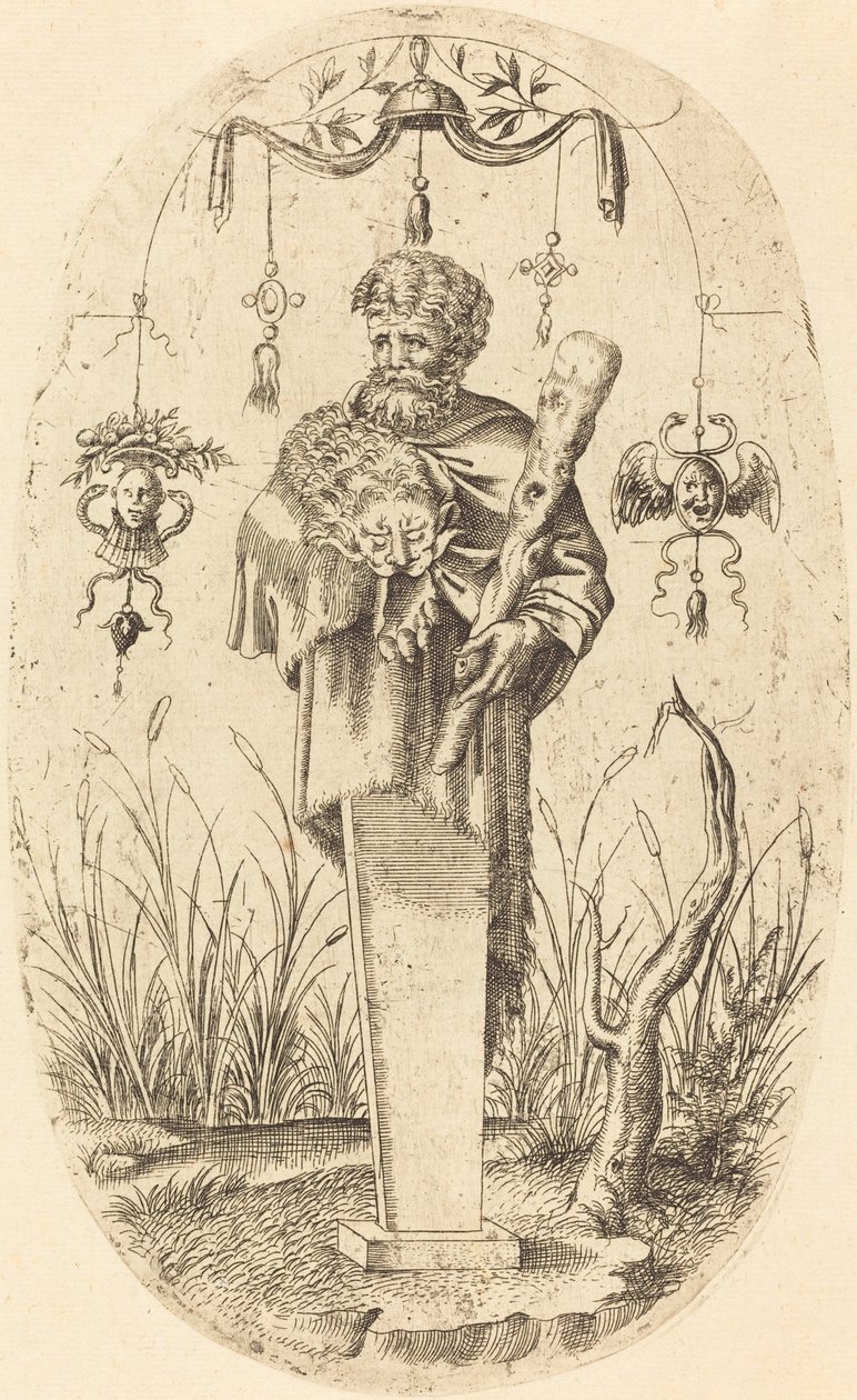 Herkules a klubjával alkotó: Jean Mignon