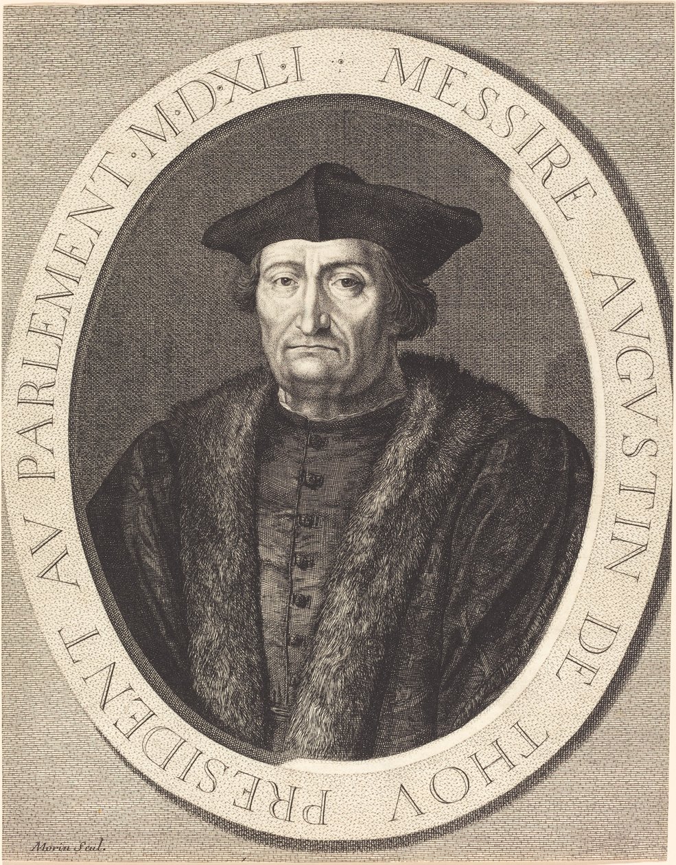 Augustin de Thou alkotó: Jean Morin