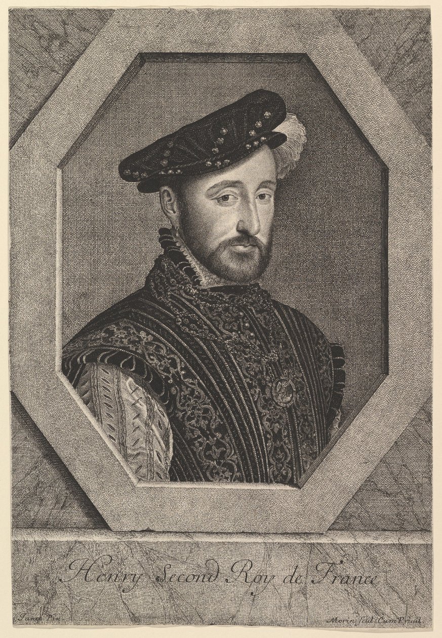 Henrik francia király. alkotó: Jean Morin