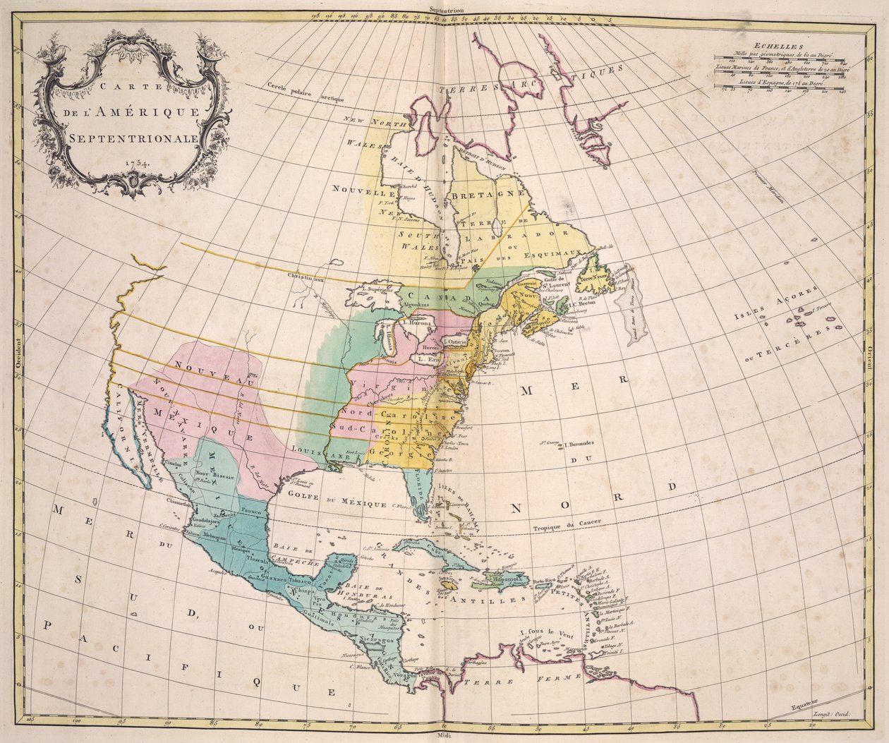 Amerika, a Methodical Atlas... alkotó: Jean Palairet