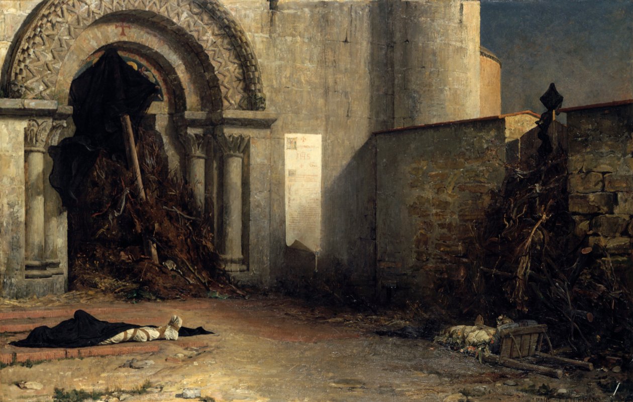Az eltiltás, 1875. alkotó: Jean Paul Laurens