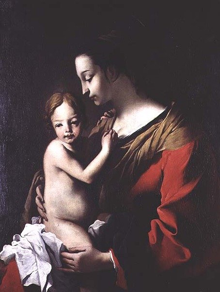 Madonna és gyermeke alkotó: Jean Tassel
