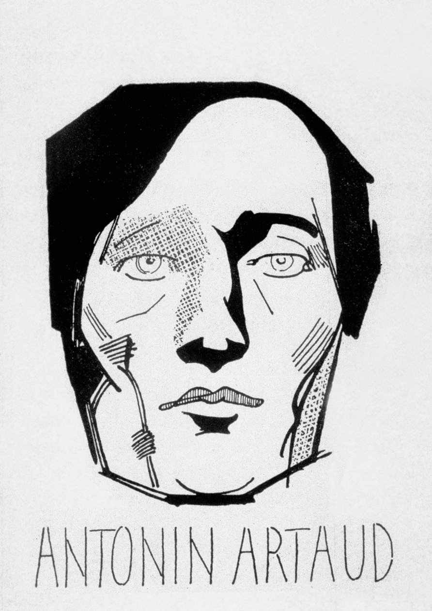 Antonin Artaud (litográfia) alkotó: Jean de Bosschere
