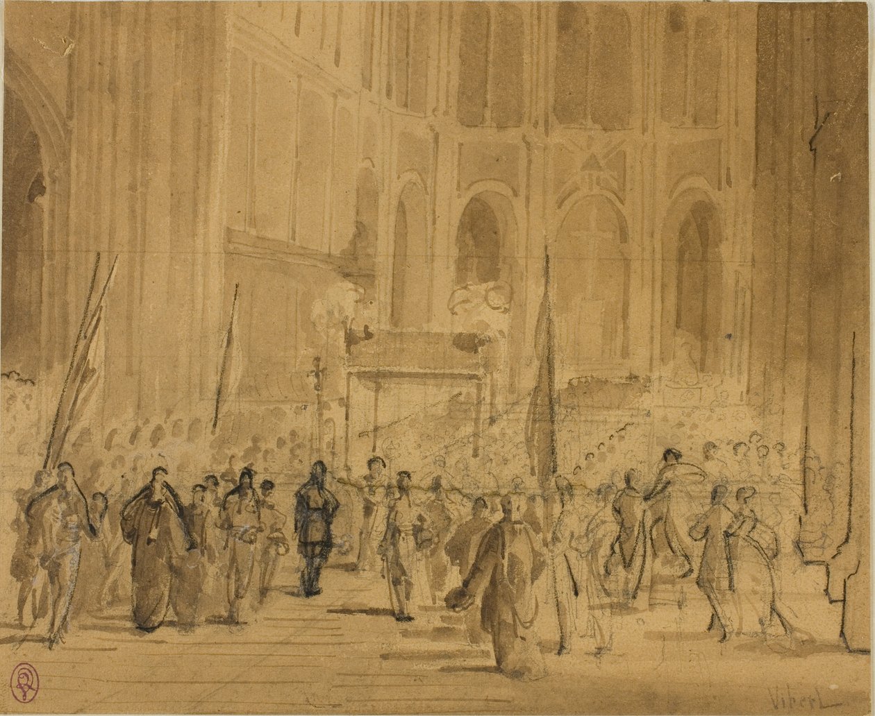 Egy herceg megkoronázása alkotó: Jehan Georges Vibert