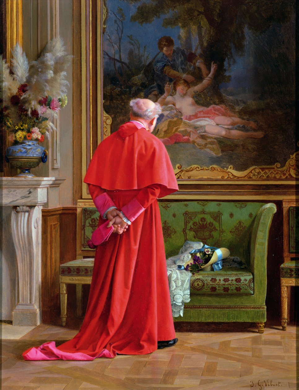 A kilátás alkotó: Jehan Georges Vibert