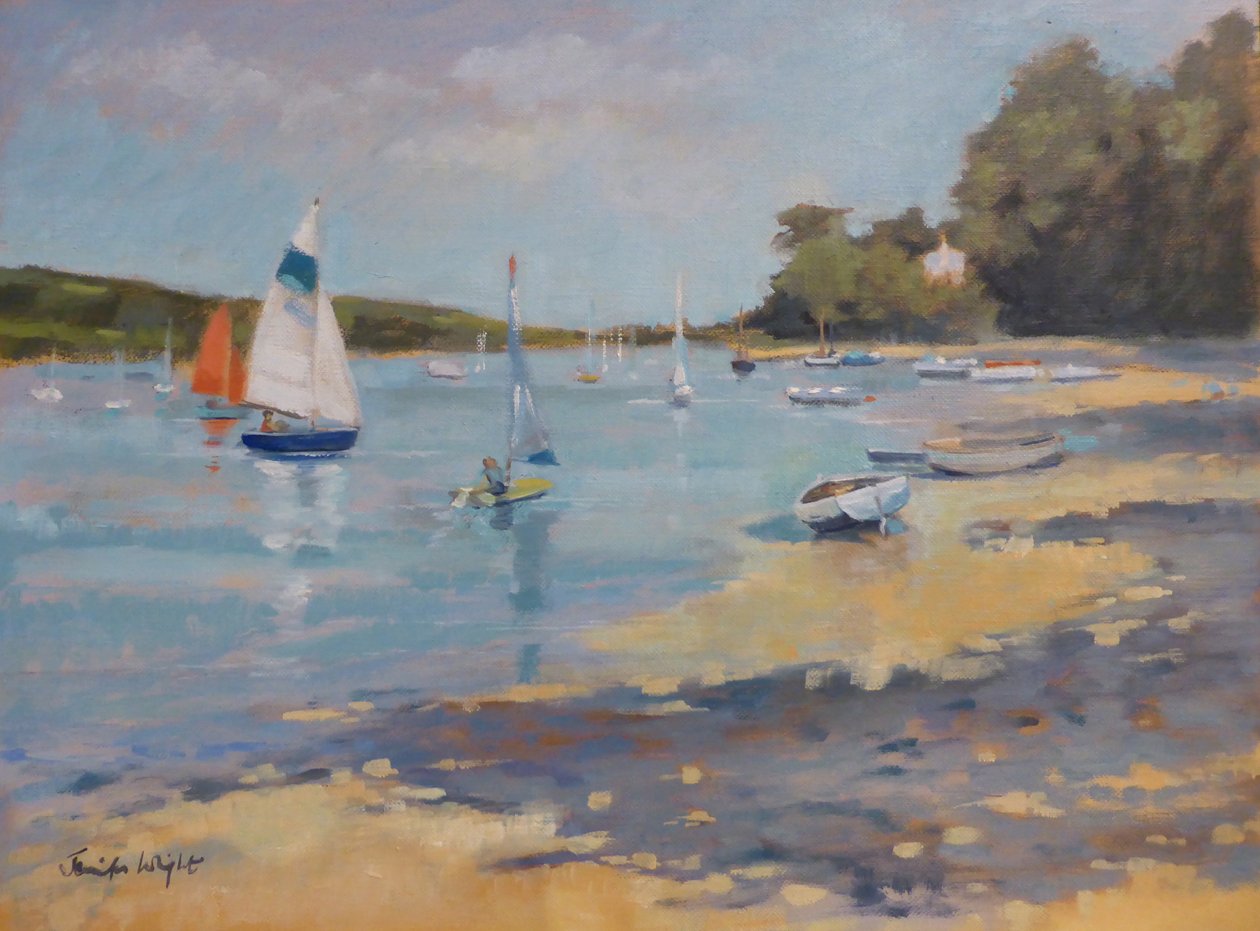 Salcombe, Red Sail alkotó: Jennifer Wright