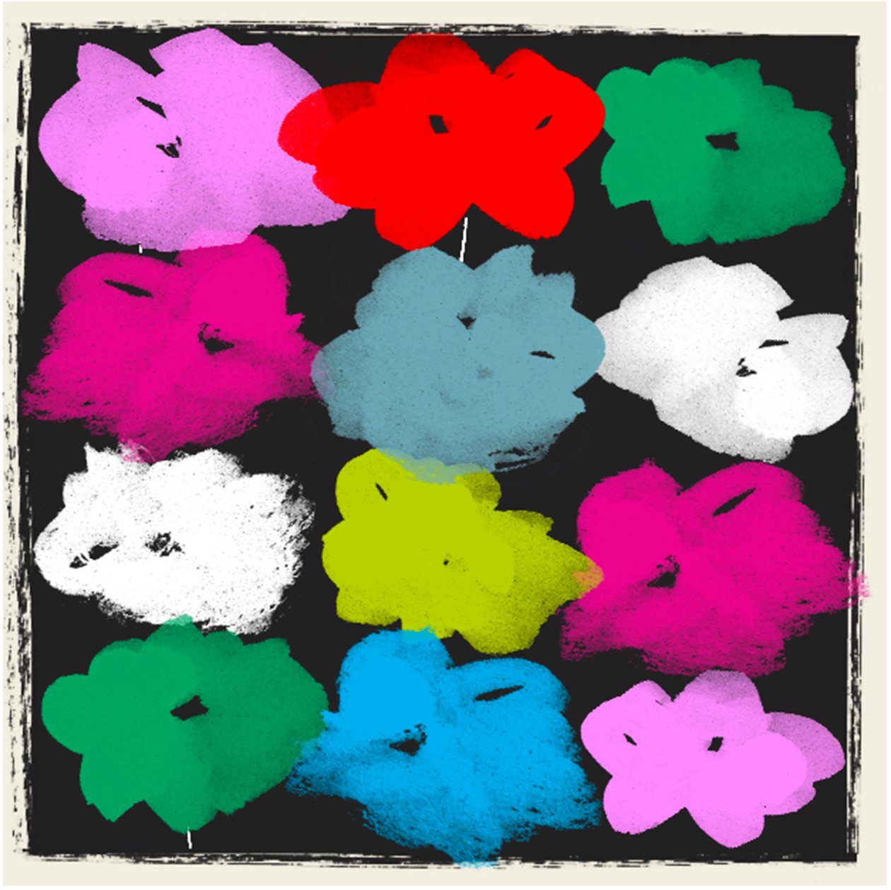 Warhole Flowers alkotó: Jenny Frean