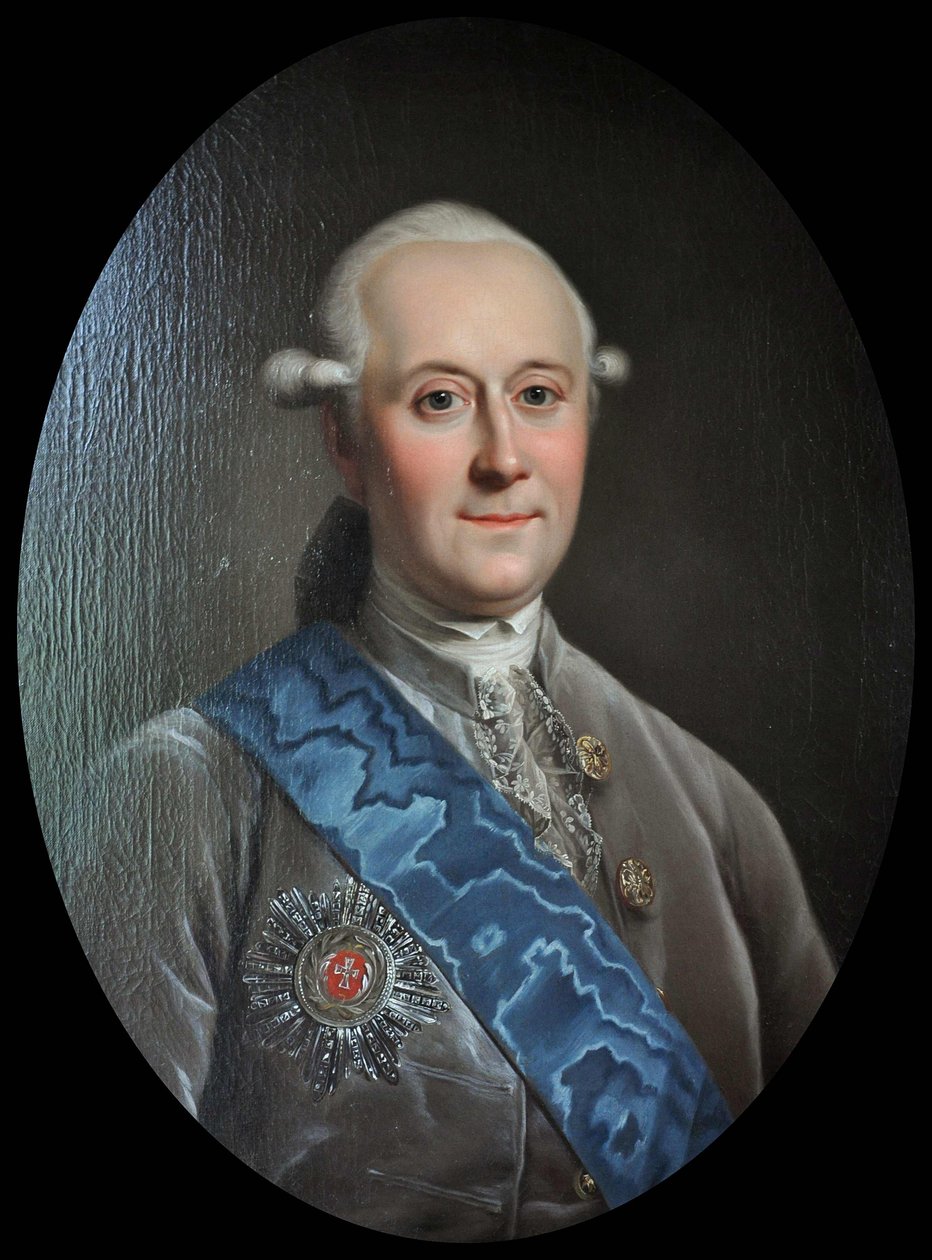 Andreas Peter Bernstorff (1739-1797) államférfi és reformátor. alkotó: Jens Juel