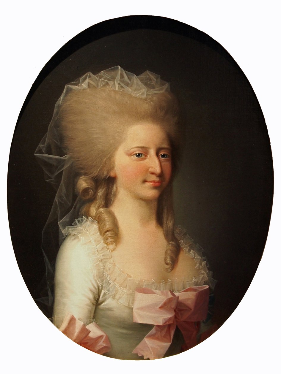 A dán Louise Augusta portréja alkotó: Jens Juel