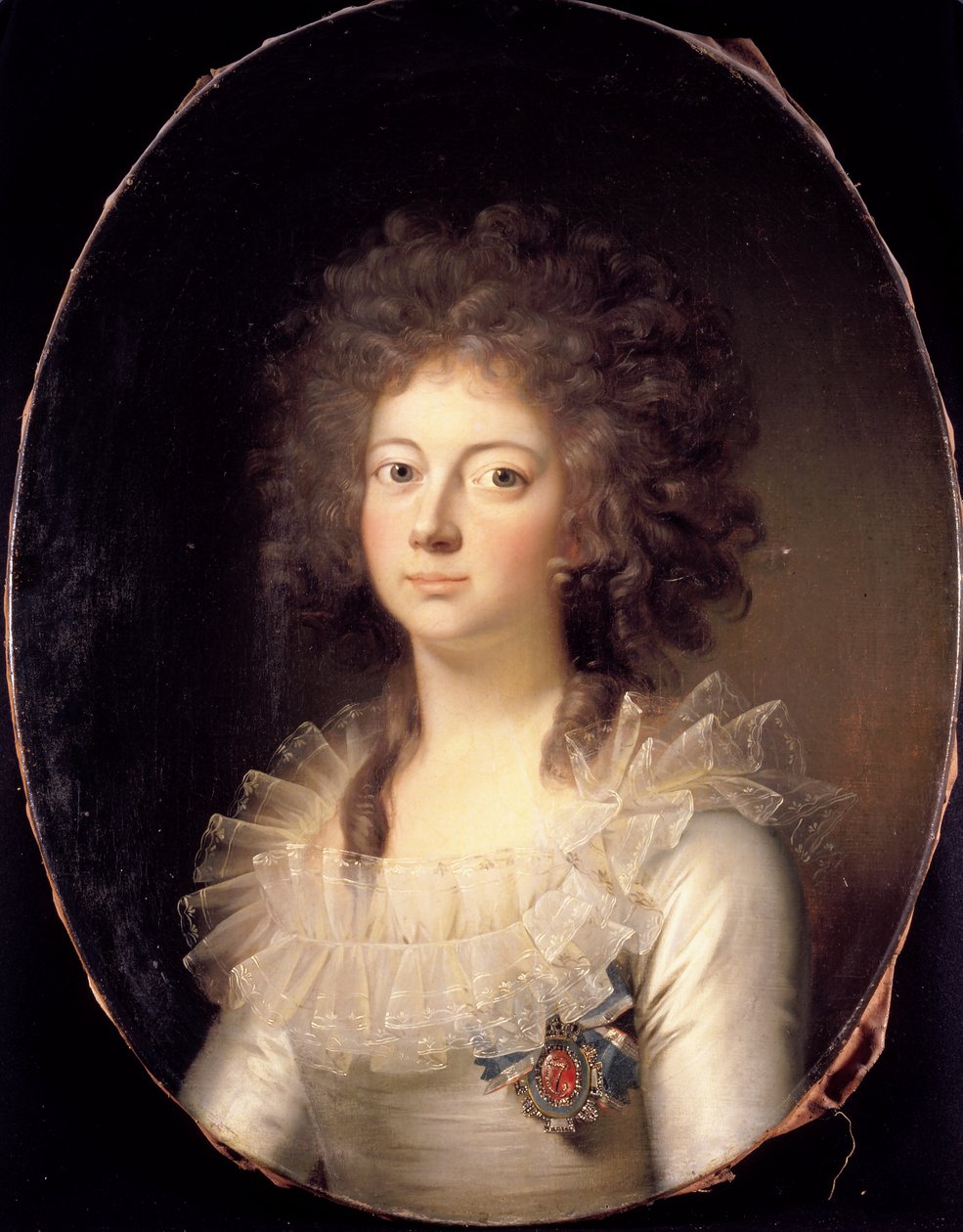 Hesse-Kassel-i Marie portréja (1767-1852) alkotó: Jens Juel