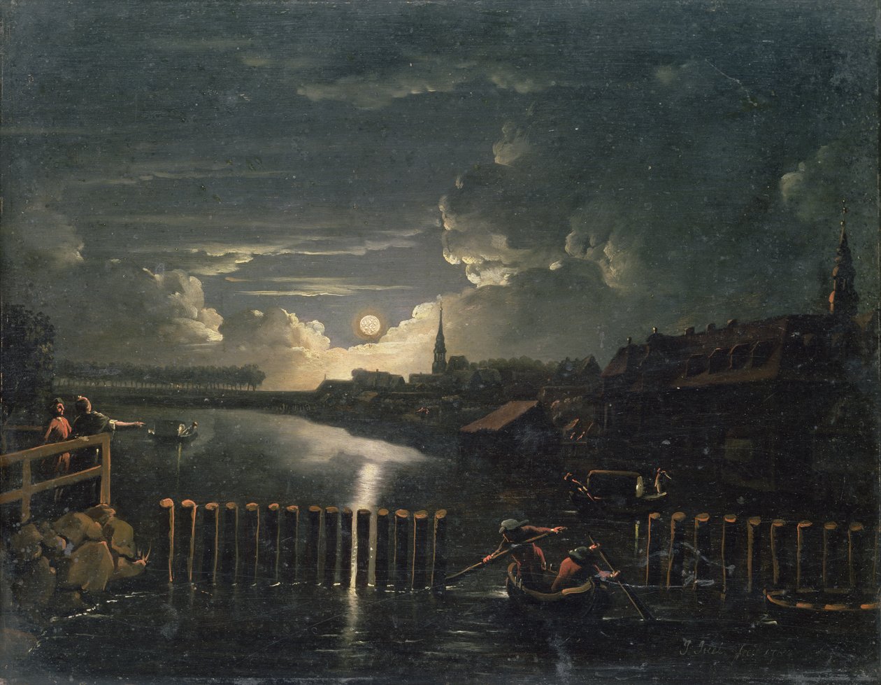 Binnenalster, 1764 alkotó: Jens Juel