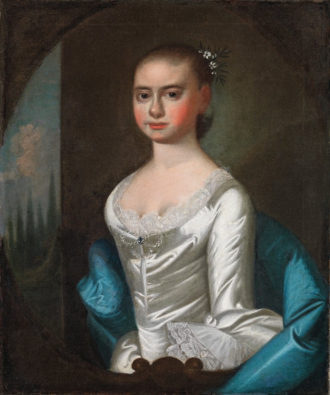 Polly Ouldfield, Winyah, kb. 1761. alkotó: Jeremiah Theus