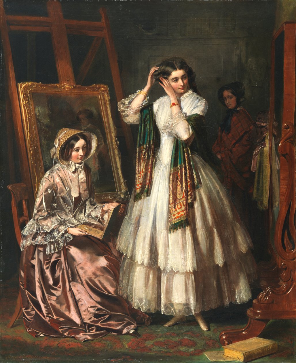 Az esküvő estéje, 1852 alkotó: Jerry Barrett